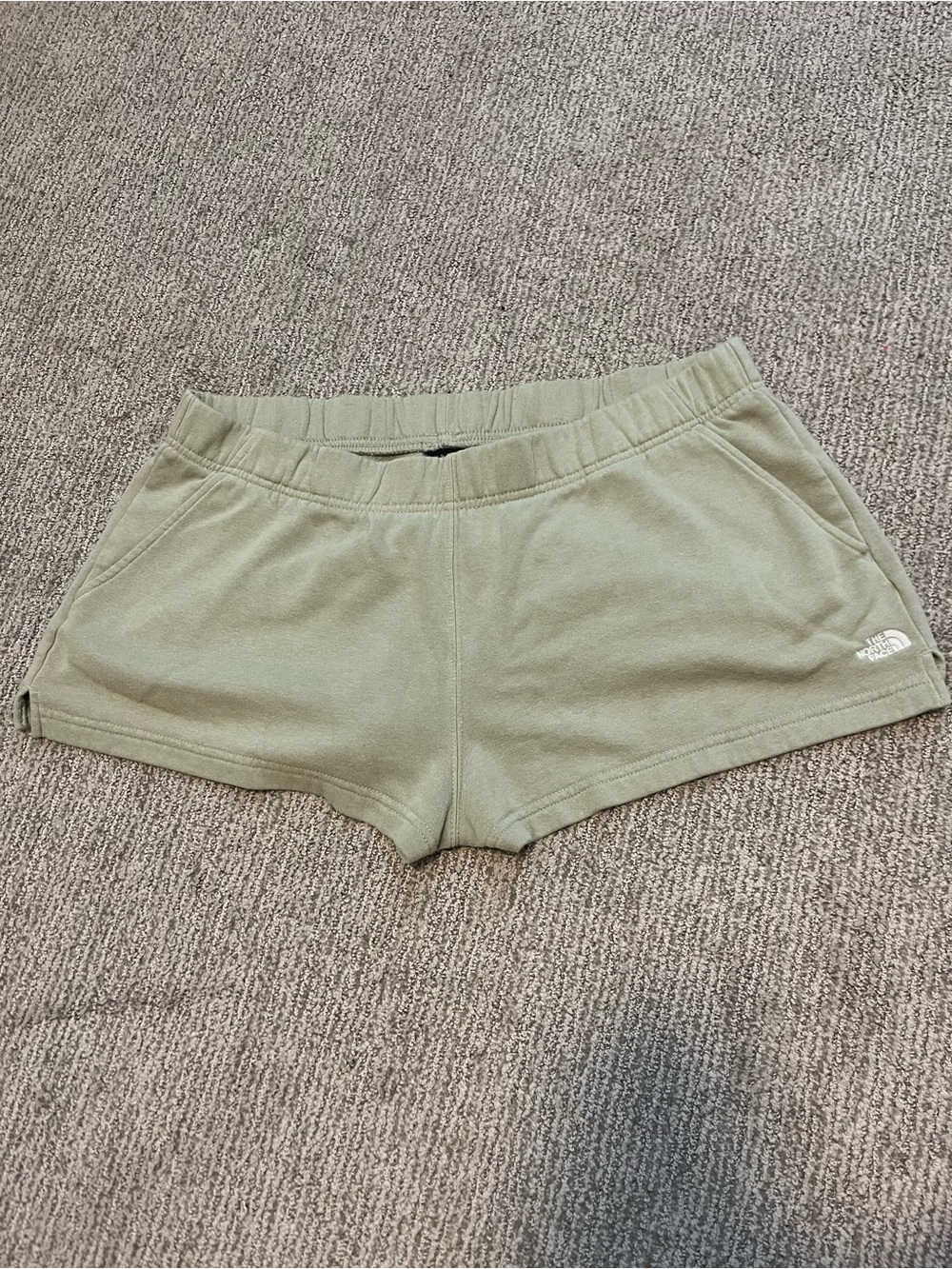 The North Face Women's Light Olive Athletic Shorts